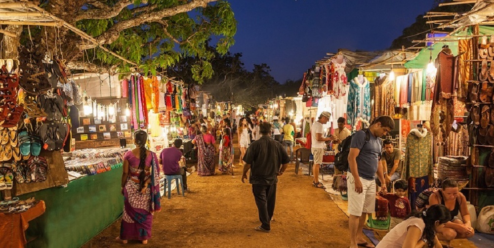 Anjuna Flea Street Market, Goa