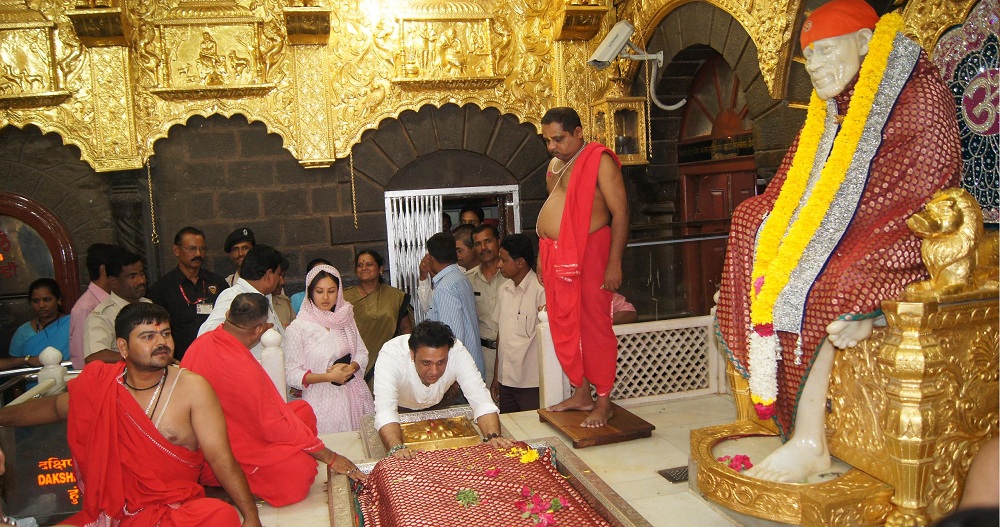 Sai Baba Temple in Shirdi