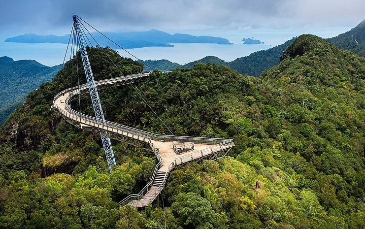 The Cable Car and Sky Bridge