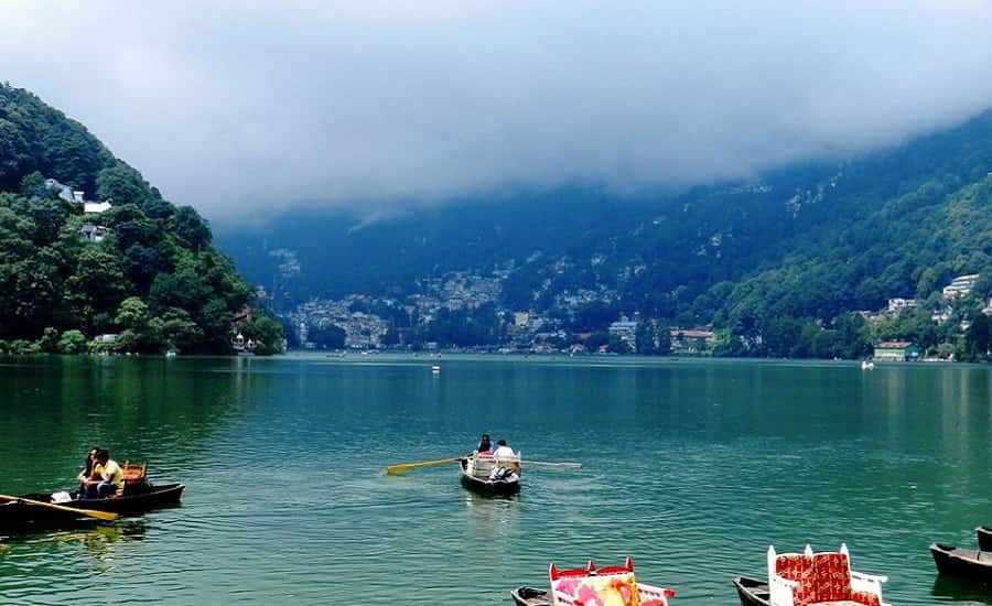 Boating at Naini Lake, Nainital