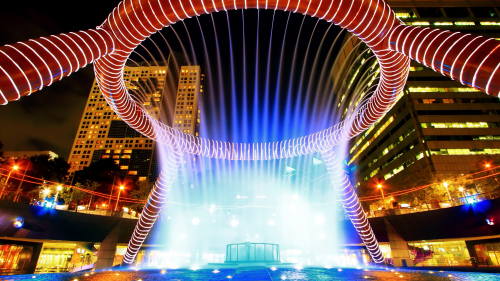 Night City Tour with Dinner in Singapore