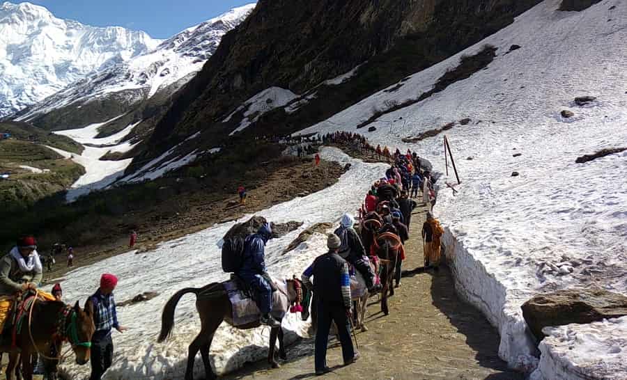 kedarnath snow trek