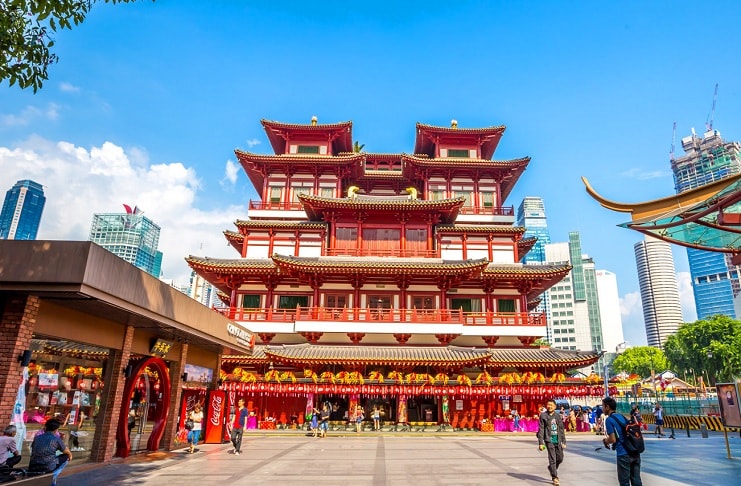 Chinatown in Singapore