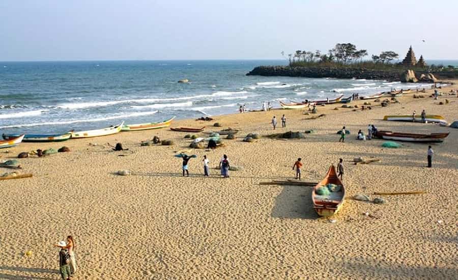 Mahabalipuram Beach, Tamil Nadu