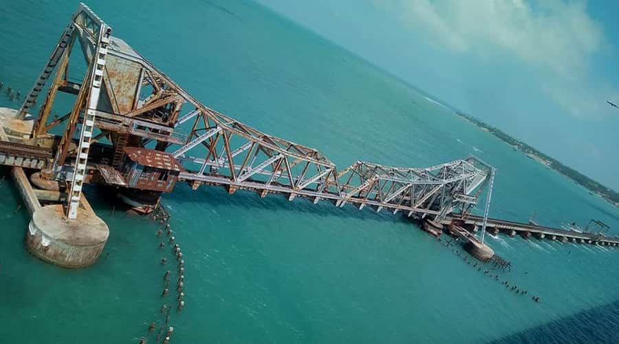 Pamban Bridge, Rameswaram, Tamil Nadu