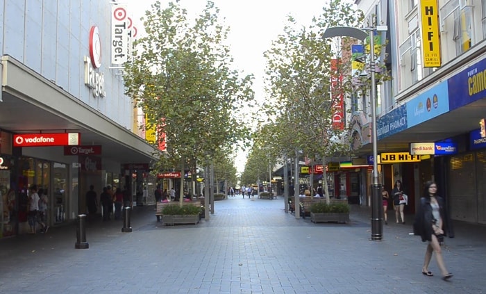 Hay Street and Murray Street