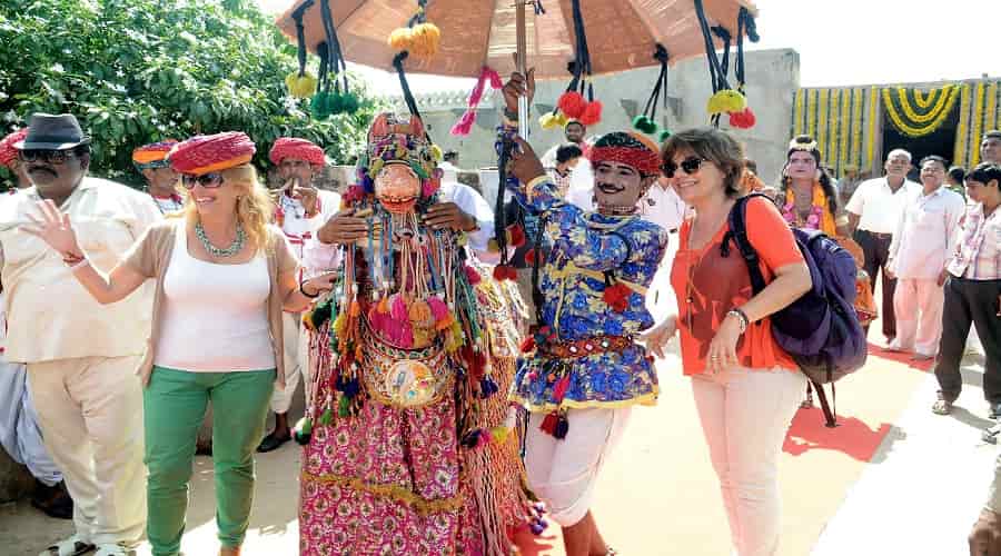 Kachhi Ghodi dance, Abhaneri Festival