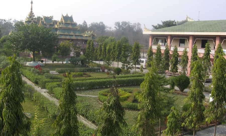 Myanmar Monastery in Bodhgaya