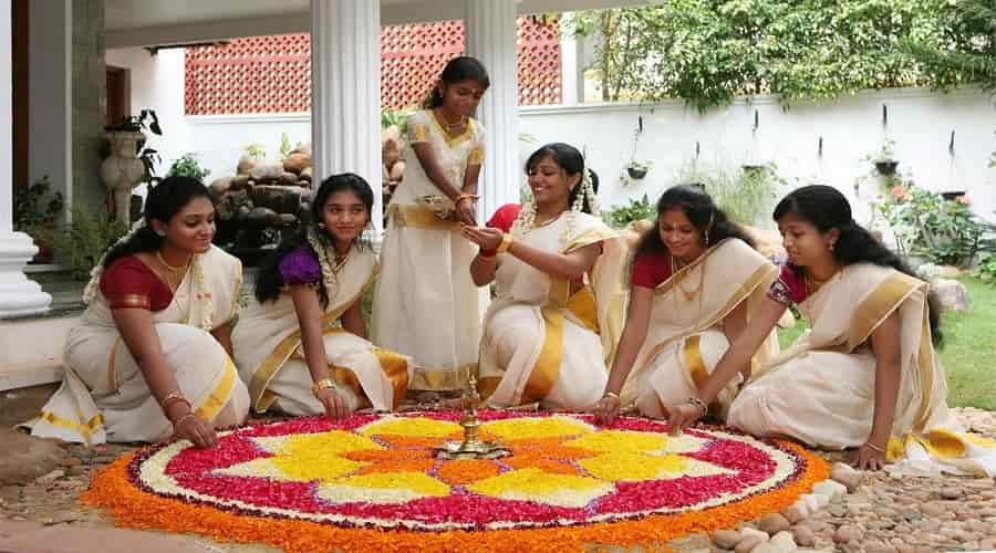 Onam festival, kerala