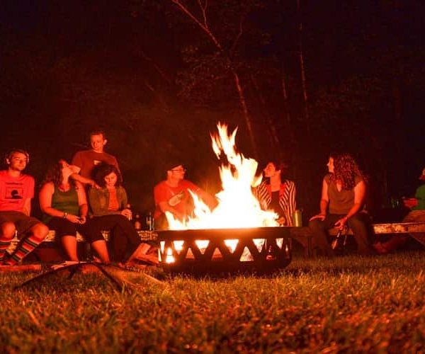 camp bonfire