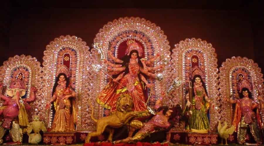 Samaj Sebi Sangha Pandal kolkata