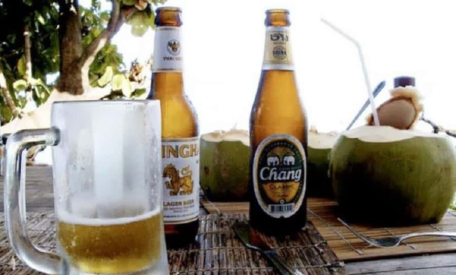 Chang Beer in Thailand