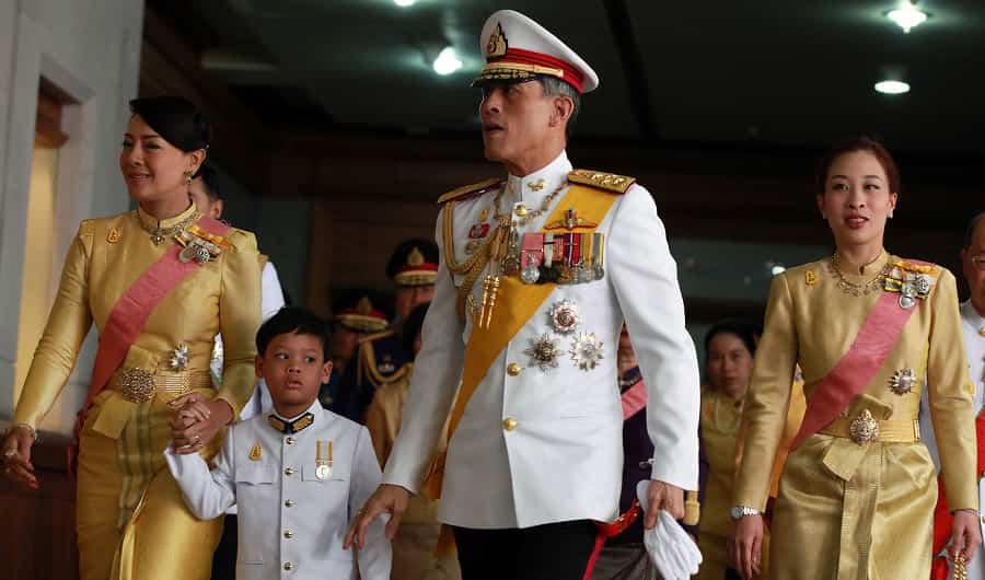 Thailand King Rama in Public Place