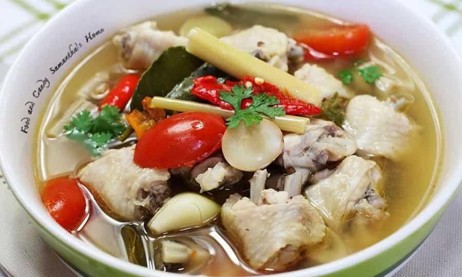 Tom Yum Gai, Spicy Chicken Soup