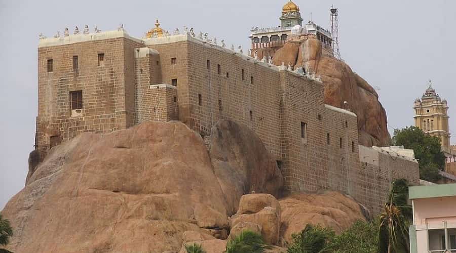 Ucchi Pillayar Temple, Rockfort