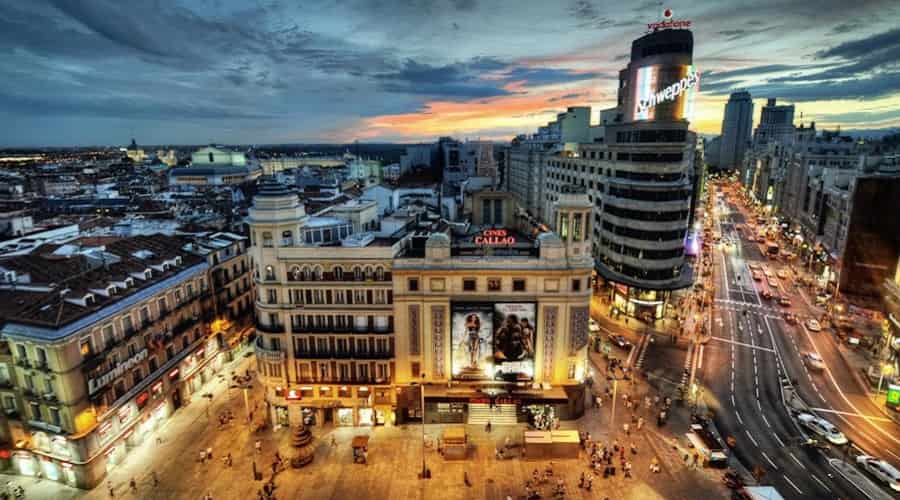 Callao Square, Madrid, Spain