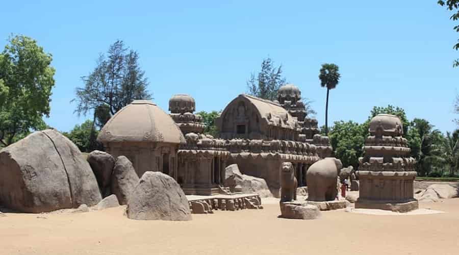 Panch Rathas, Mahabalipuram