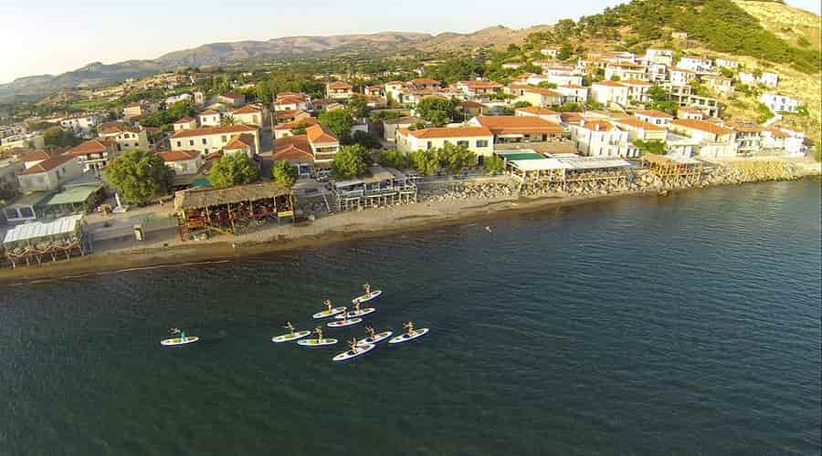the island of Lesvos