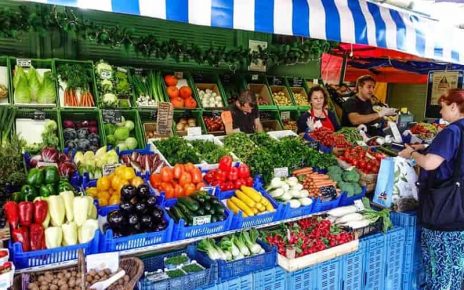 fresh produce at Viktualienmarkt