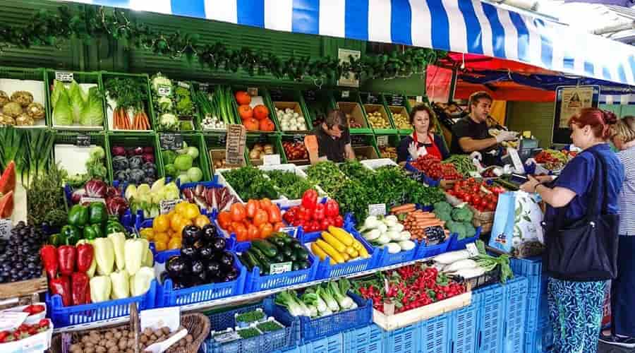 fresh produce at Viktualienmarkt