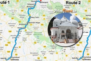 Gangotri Yatra Route Map