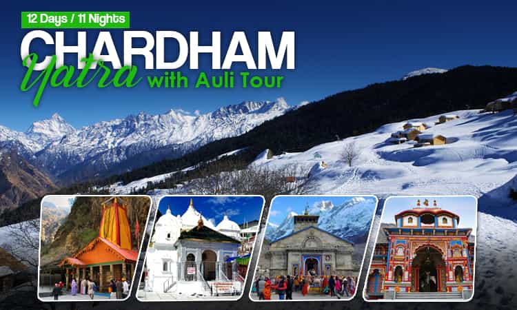 Chardham Yatra with Auli Tour