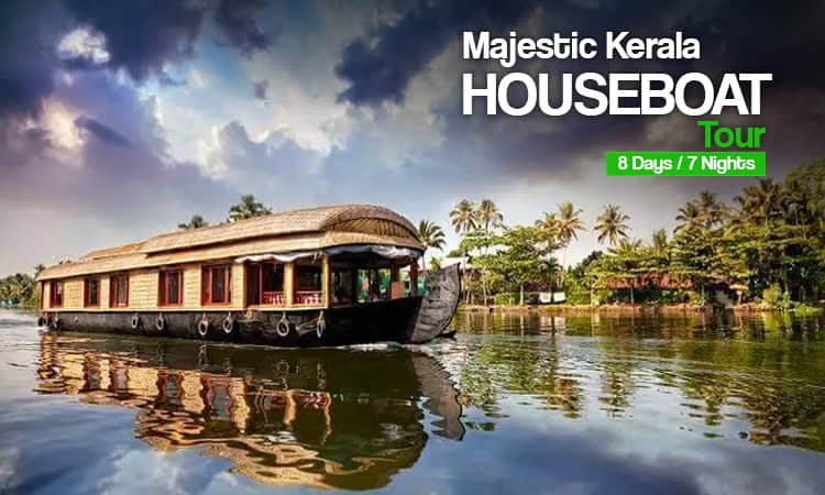 Majestic Kerala Houseboat Tour