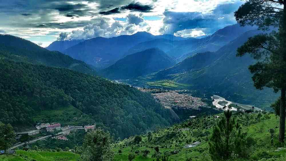 Barkot Village