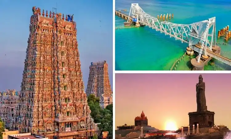 Madurai Rameshwaram Kanyakumari Temple Tour